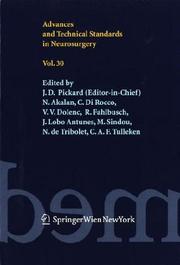 Cover of: Advances and Technical Standards in Neurosurgery / Volume 30 (Advances and Technical Standards in Neurosurgery) by 