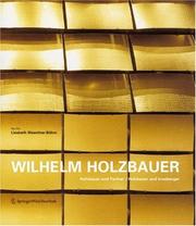 Cover of: Wilhelm Holzbauer by 