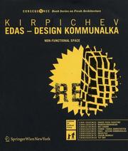 Cover of: EDAS  Design Kommunalka by Vladislav Kirpichev, Liudmila Kirpichev