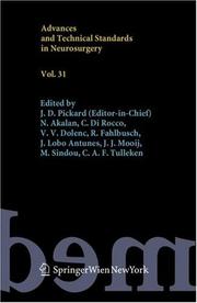 Cover of: Advances and Technical Standards in Neurosurgery, Vol. 31