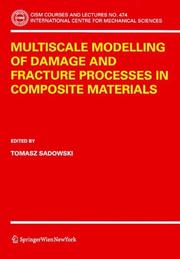 Multiscale Modelling of Damage and Fracture Processes in Composite Materials by Tomasz Sadowski