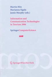 Information and Communication Technologies in Tourism 2006 cover