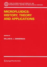 Microfluidics by William B. J. Zimmerman