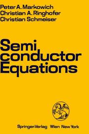 Cover of: Semiconductor Equations