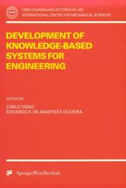Cover of: Development of Knowledge-Based Systems for Engineering (CISM International Centre for Mechanical Sciences)