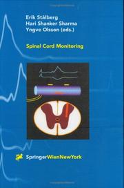 Cover of: Spinal Cord Monitoring by 