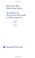 Cover of: Rechtsfragen der Europäischen Wirtschafts- und Währungsunion (Europainstitut Wirtschaftsuniversität Wien Schriftenreihe / Europainstitut Wirtschaftsuniversität Wien Publication Series)