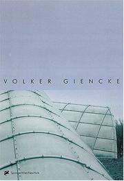 Cover of: Volker Giencke by Volker Giencke
