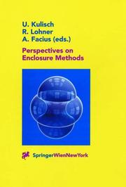 Cover of: Perspectives on Enclosure Methods