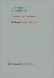 Cover of: Lectures in e-commerce