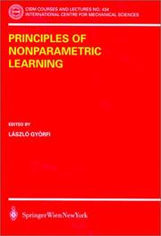 Principles of Nonparametric Learning by Laszlo Györfi