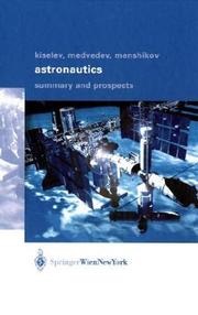 Cover of: Astronautics: summary and prospects