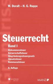 Cover of: Grundriss des österreichischen Steuerrechts