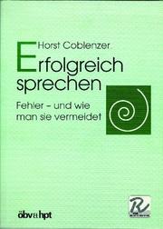 Cover of: Erfolgreich sprechen