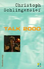 Cover of: Talk 2000