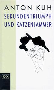 Cover of: Sekundentriumph und Katzenjammer