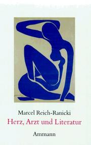 Cover of: Herz, Arzt und Literatur by Marcel Reich-Ranicki