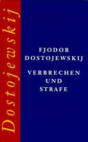 Cover of: Verbrechen und Strafe. by Фёдор Михайлович Достоевский, Swetlana Geier