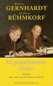 Cover of: In gemeinsamer Sache: Gedichte