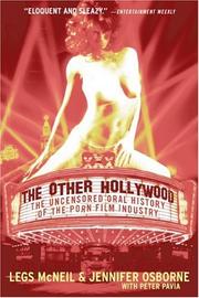 Cover of: The Other Hollywood: The Uncensored Oral History of the Porn Film Industry