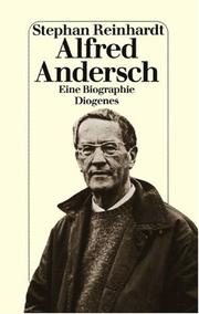 Cover of: Alfred Andersch by Stephan Reinhardt