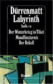 Cover of: Labyrinth by Friedrich Dürrenmatt