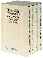 Cover of: Gespräche [1961-1990]