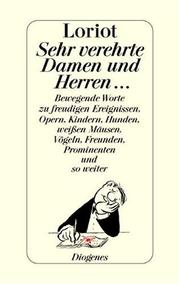 Cover of: Sehr verehrte Damen und Herren...