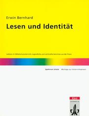 Lesen und Identität by Erwin Bernhard