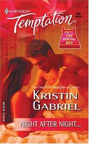 Cover of: Night after night-- | Kristin Gabriel