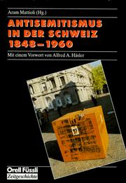 Cover of: Antisemitismus in der Schweiz, 1848-1960