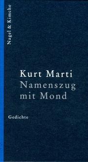 Cover of: Namenszug mit Mond: Gedichte