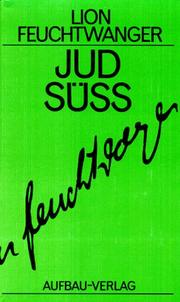 Cover of: Jud Süß.