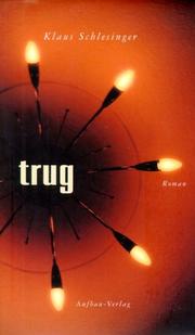 Cover of: Trug by Klaus Schlesinger