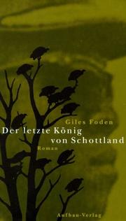 Cover of: Der letzte König von Schottland.