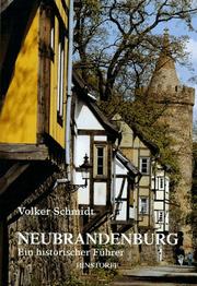 Cover of: Neubrandenburg by Volker Schmidt