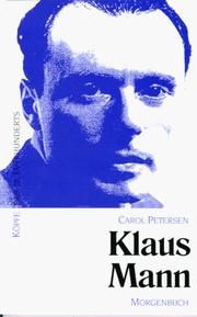 Cover of: Klaus Mann