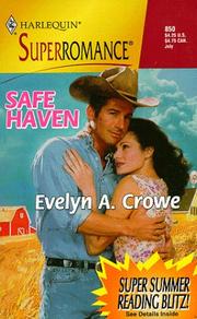 Cover of: Safe Haven: Home on the Ranch (Harlequin Superromance No. 850)