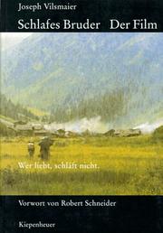 Cover of: Schlafes Bruder: Der Film