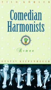 Cover of: Comedian Harmonists: Roman