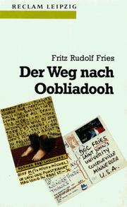 Cover of: Der Weg nach Oobliadooh. Roman.