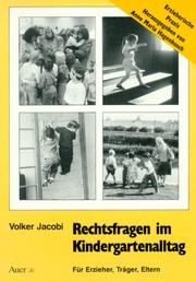 Cover of: Rechtsfragen im Kindergartenalltag: für Erzieher, Träger, Eltern