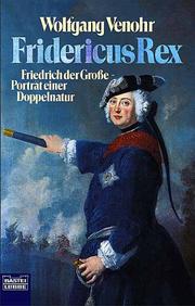 Cover of: Fridericus Rex.