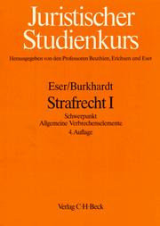 Cover of: Strafrecht