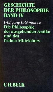 Cover of: Die Philosophie der ausgehenden Antike und des frühen Mittelalters