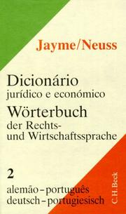 Cover of: Wörterbuch der Rechts- und Wirtschaftssprache