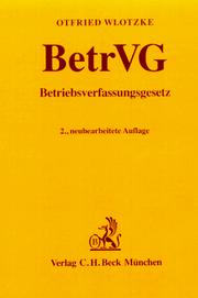 Betriebsverfassungsgesetz (1972) by Germany