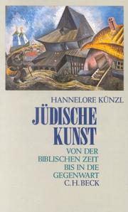 Cover of: Jüdische Kunst: von der biblischen Zeit bis in die Gegenwart