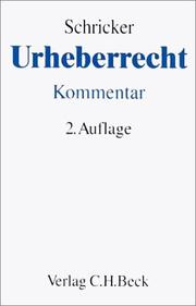 Cover of: Urheberrecht: Kommentar