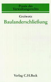 Cover of: Baulanderschliessung